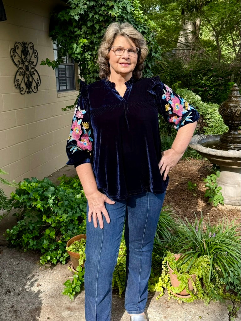 Margie 3/4 Sleeve Top