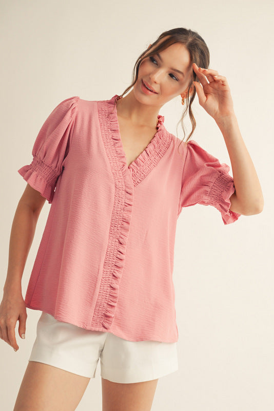 Chasity Short Sleeve Top