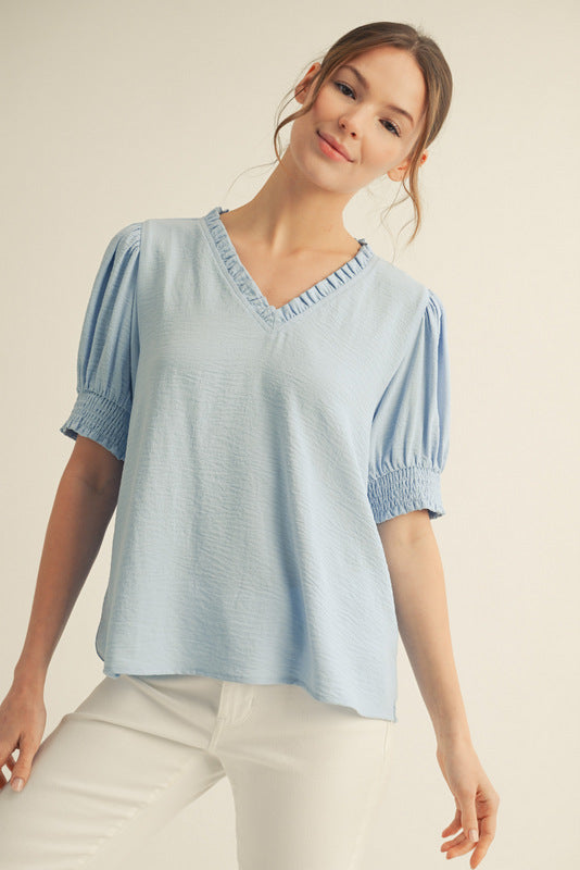 Roxie Short Sleeve Top