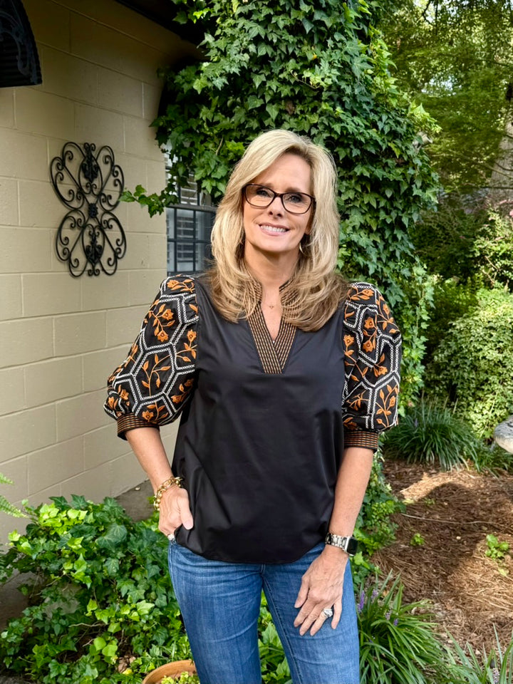 Diana 3/4 Sleeve Top