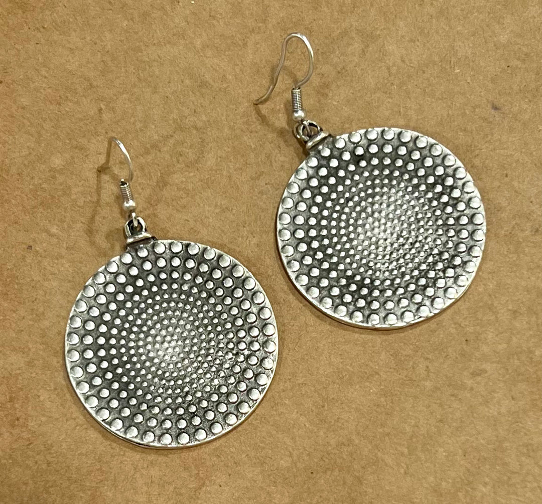 Celine Silver Turkish Earrings