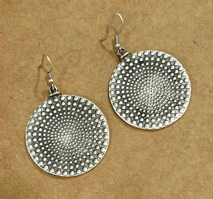 Celine Silver Turkish Earrings
