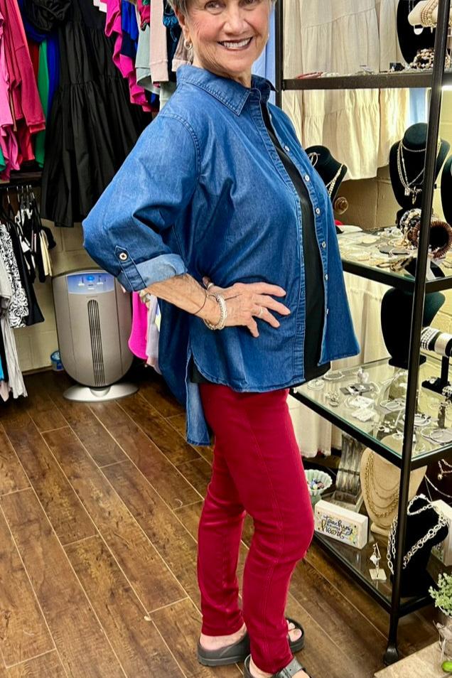 Hailey Tummy Control Skinny Jeans