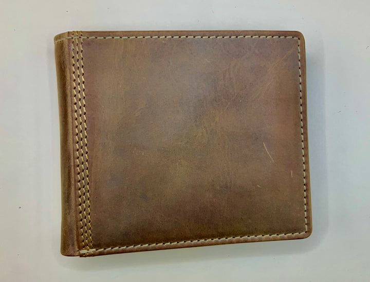 Men's Bi-Fold Leather Wallet