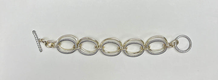Lynn 2 Tone Bracelet