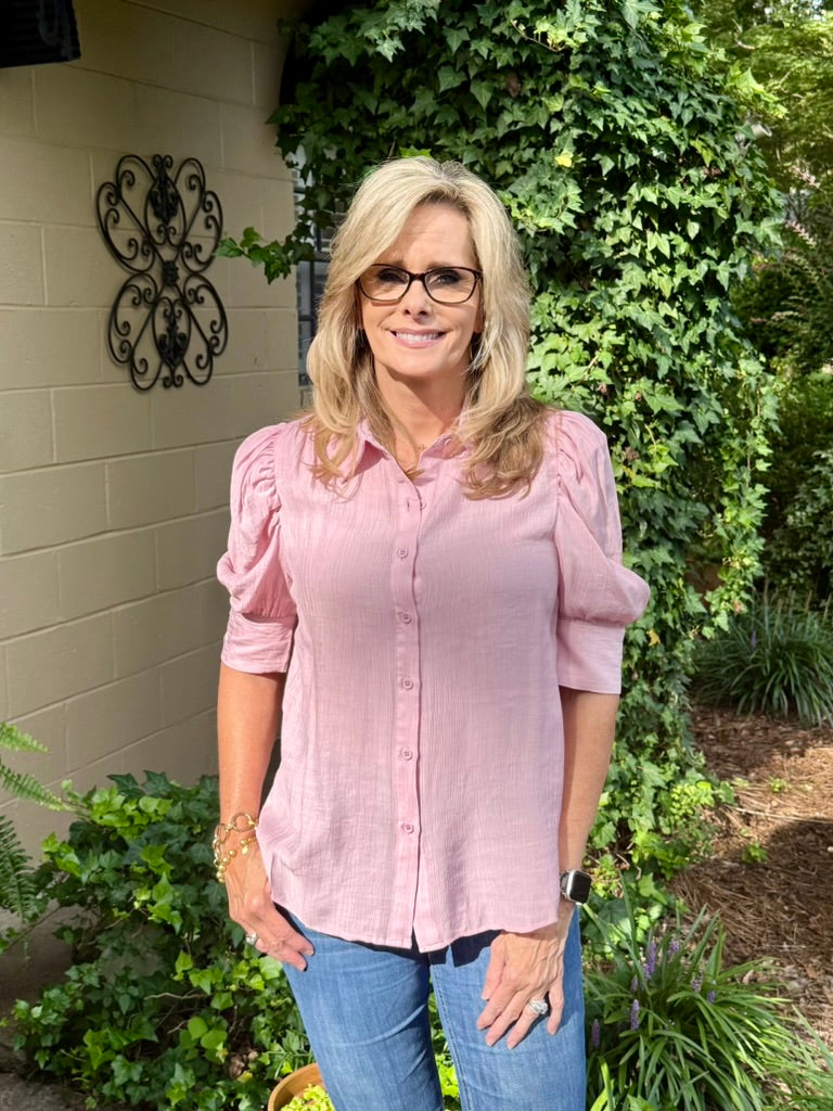 Benny Button Down Top