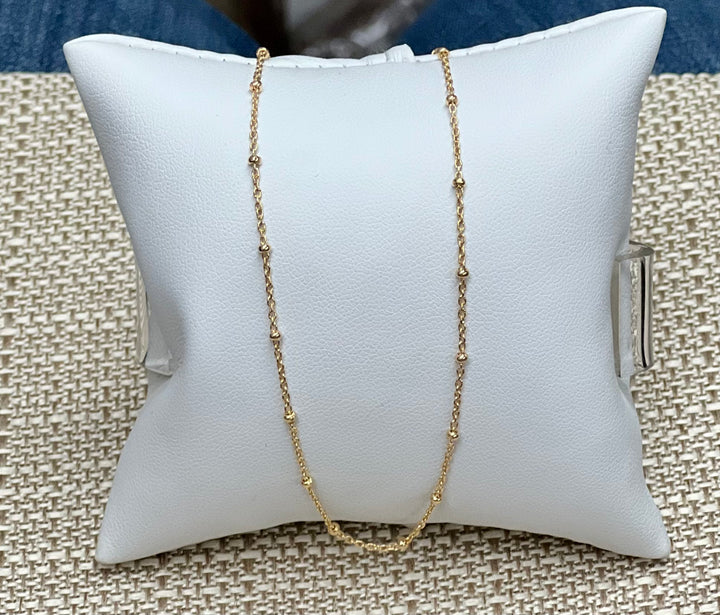 Dani Gold Filled Bead Necklace