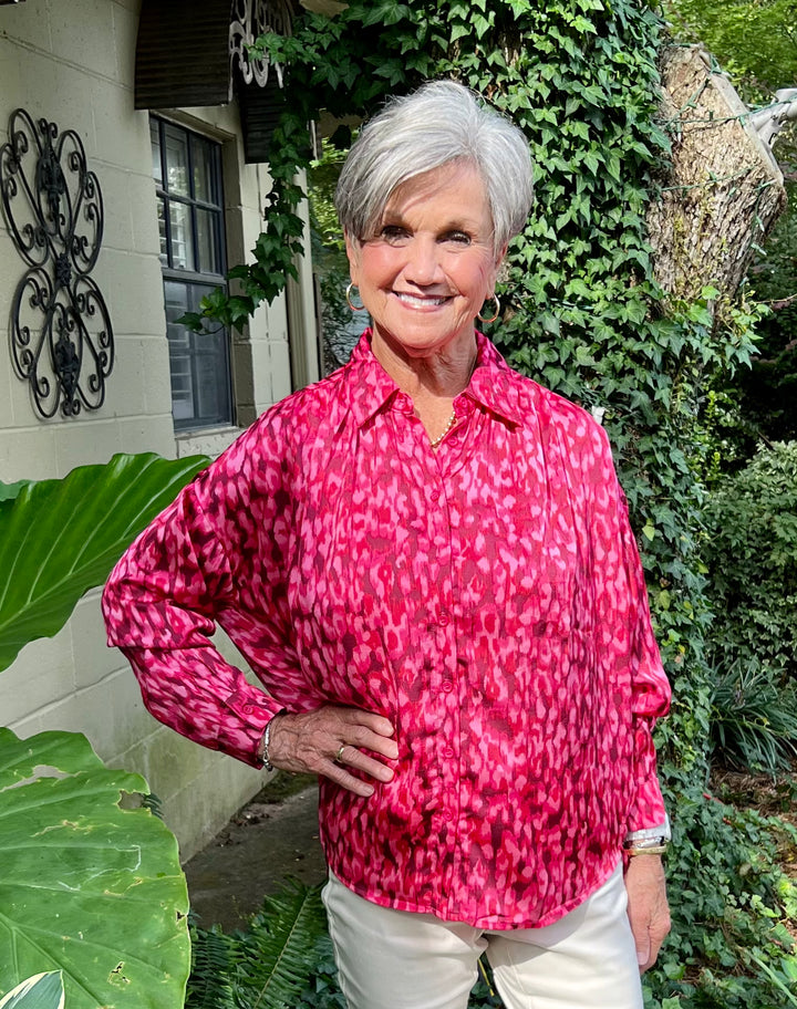 Selena Button Up Top