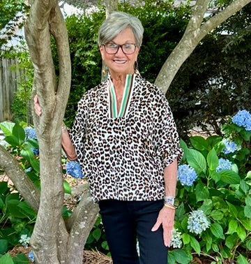 Lynn V Neck Top