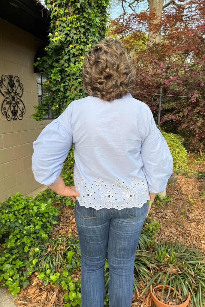 Elizabeth 3/4 Sleeve Top