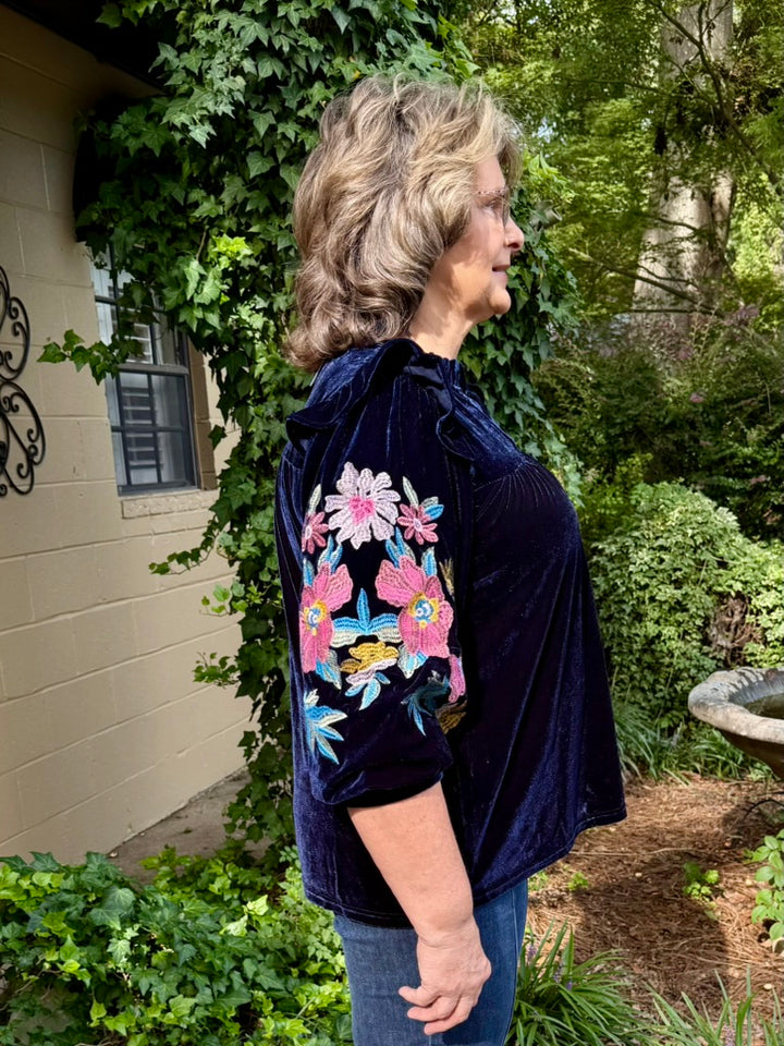 Margie 3/4 Sleeve Top