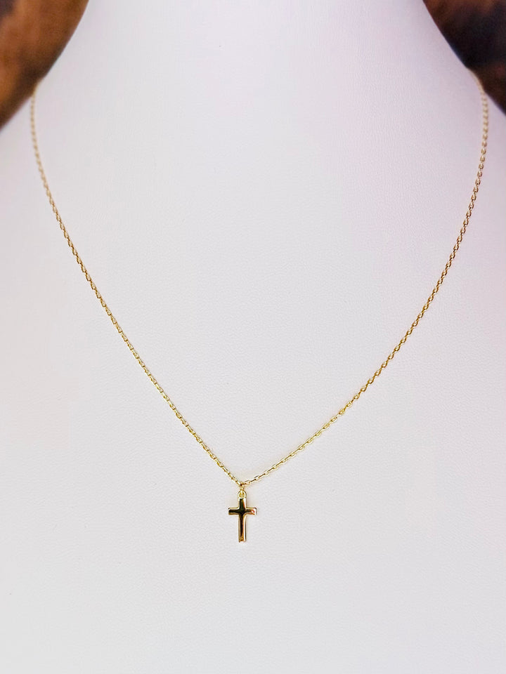 Grace Gold Cross Necklace