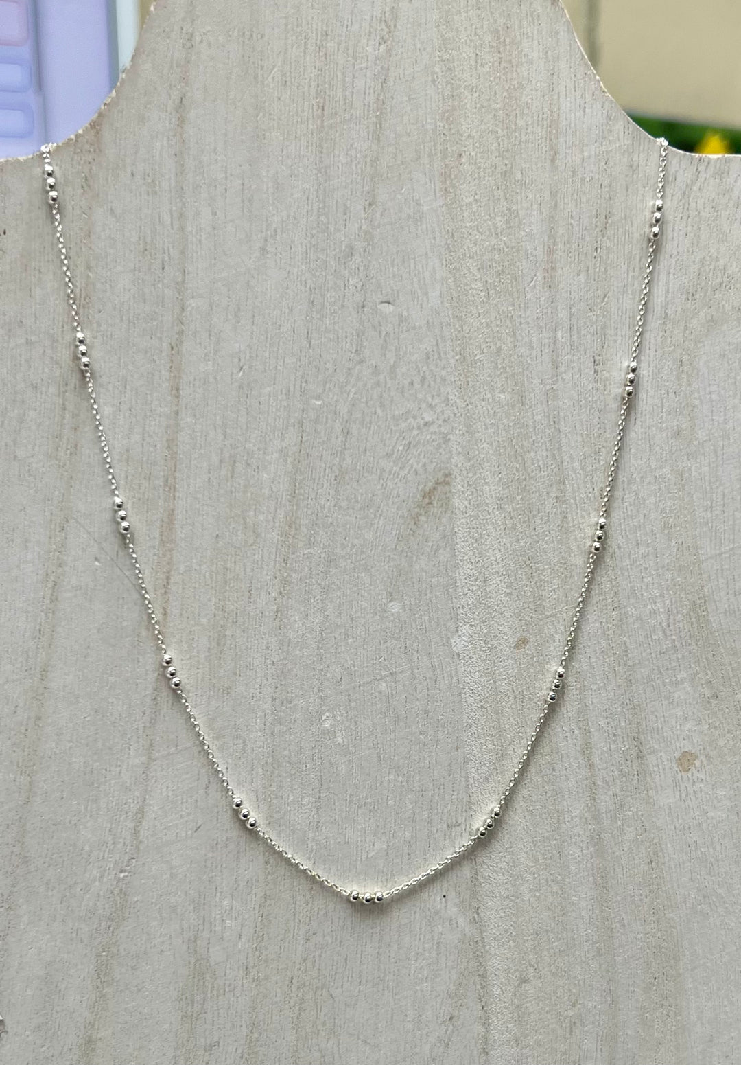 Sheila Sterling SilverBead Necklace