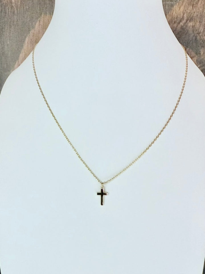 Grace Gold Cross Necklace