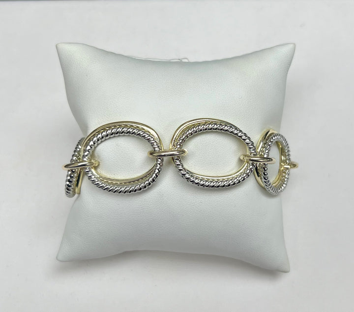 Lynn 2 Tone Bracelet