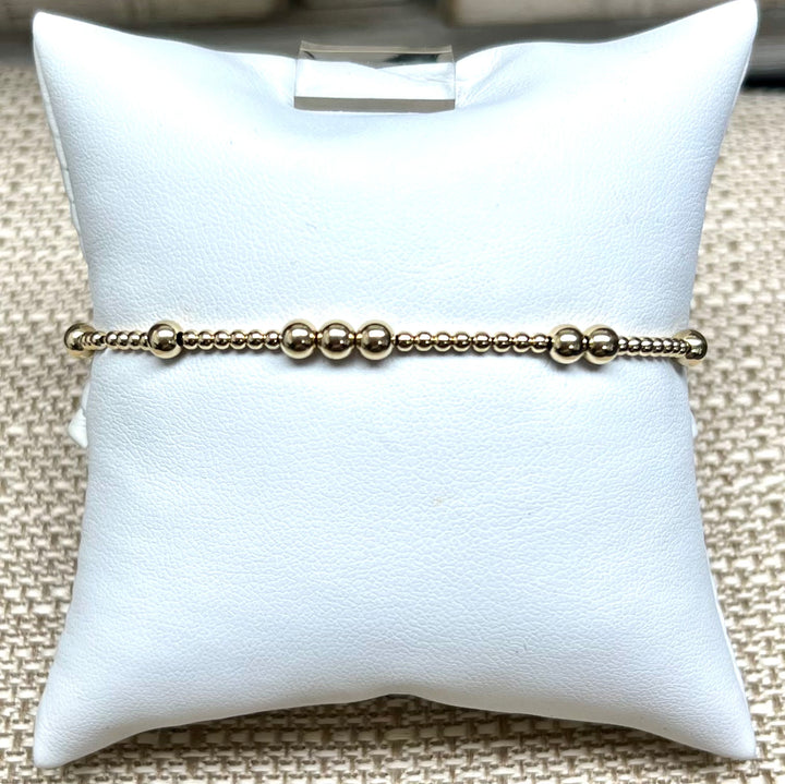 Faith Mixed Bead Bracelet