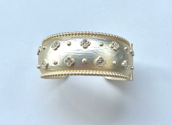 Paige Gold Cuff Bracelet