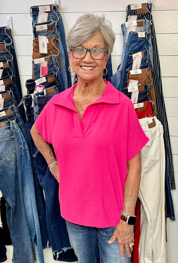 Tricia Short Sleeve Top