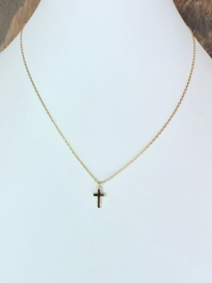 Grace Gold Cross Necklace