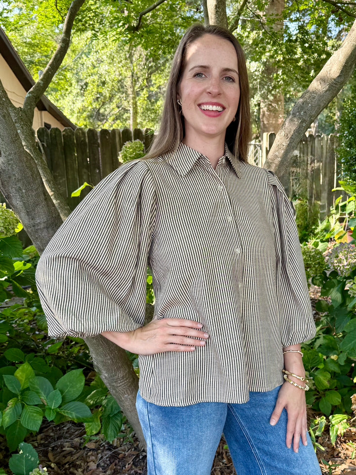 Nora 3/4 Sleeve Top