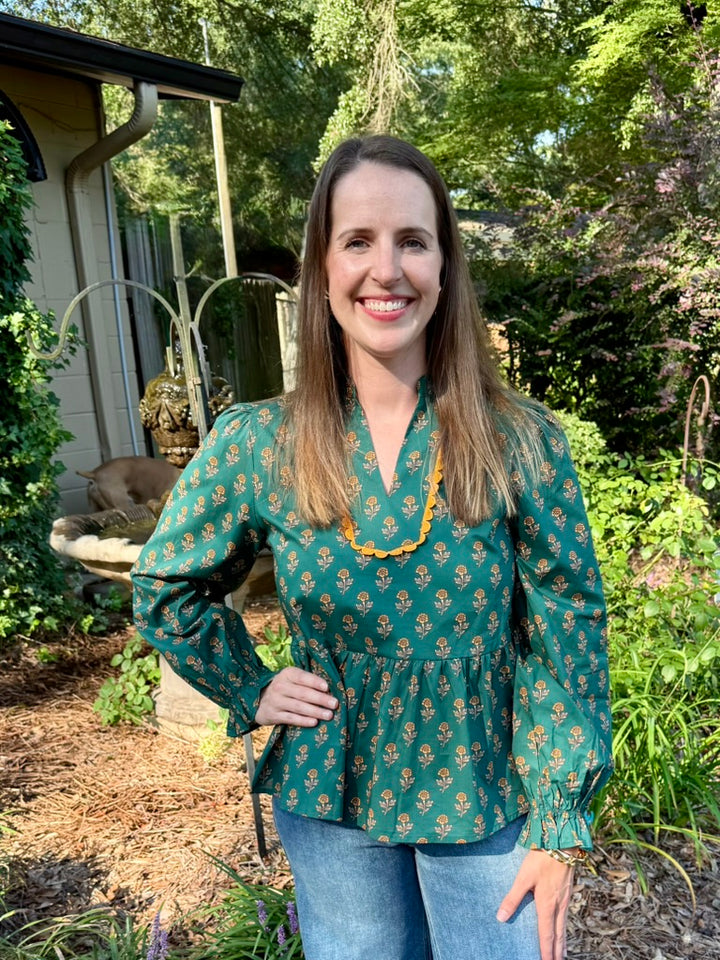 Katrina Peplum Top