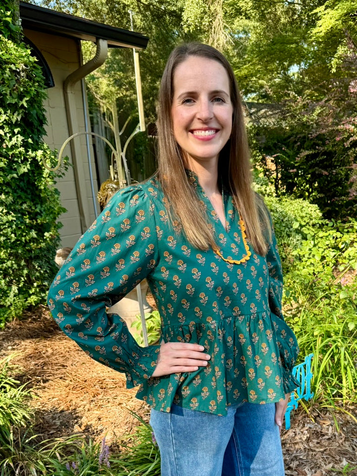 Katrina Peplum Top