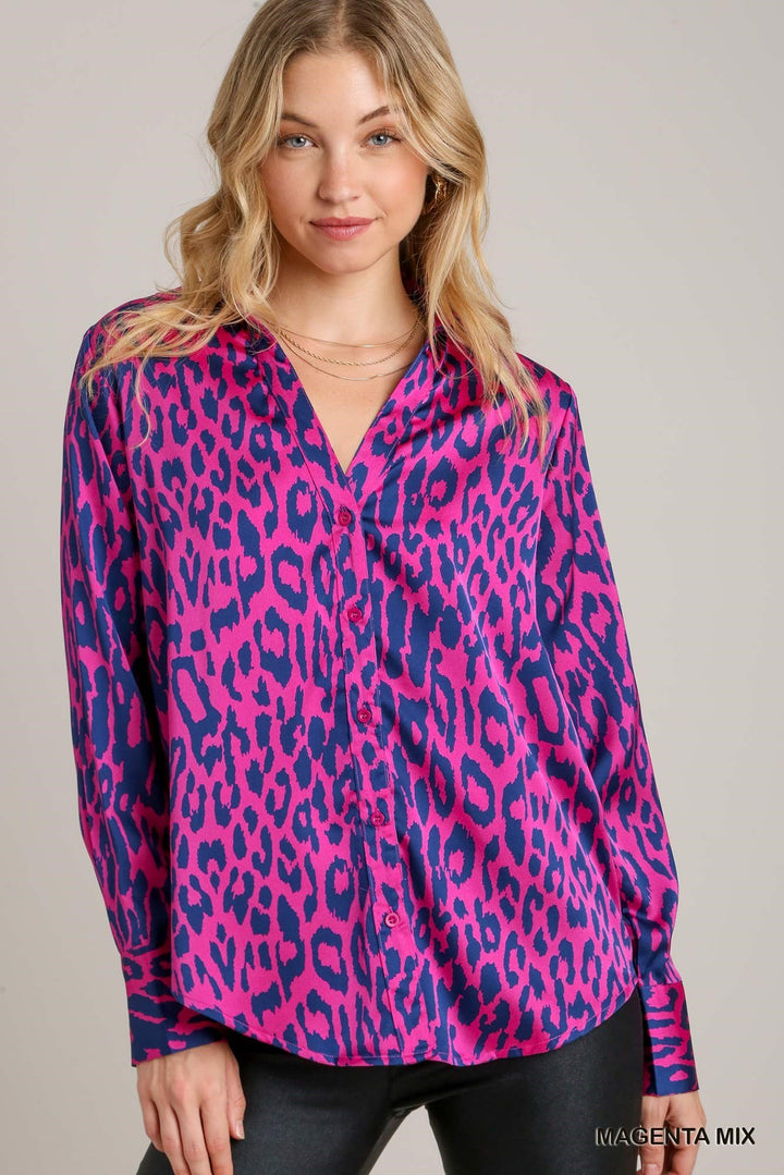 Beth Animal Print Top