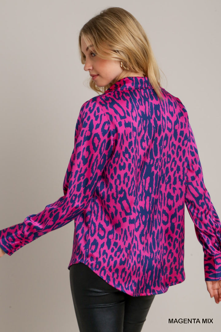 Beth Animal Print Top