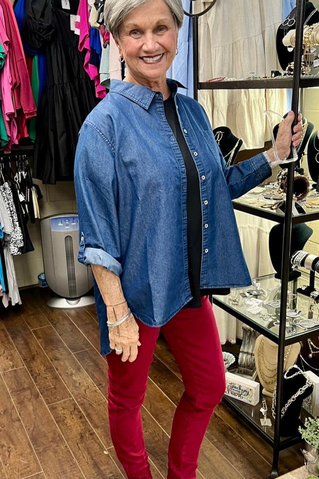 Hailey Tummy Control Skinny Jeans