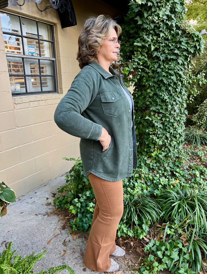 Myla Long Sleeve Shacket