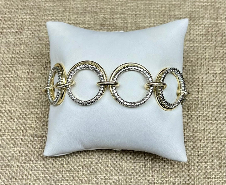 Lynn 2 Tone Bracelet