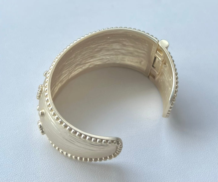 Paige Gold Cuff Bracelet