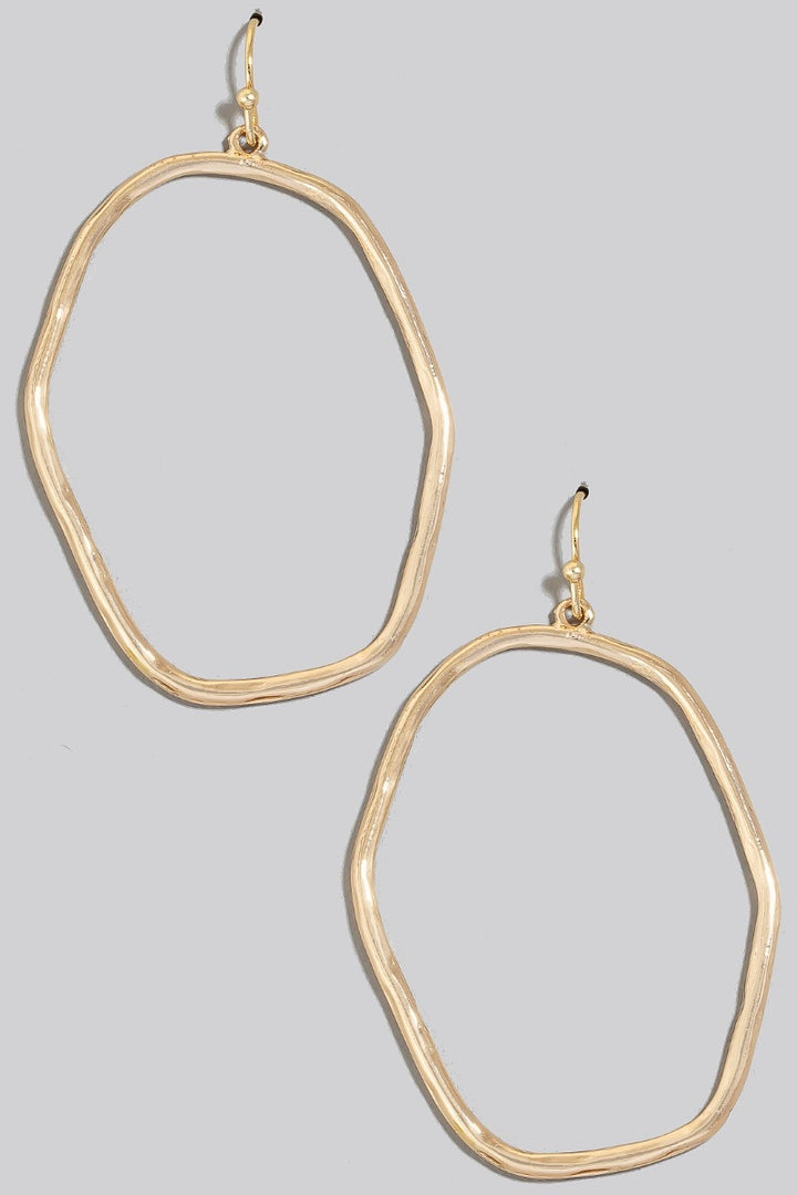 Mary Oval Hoops