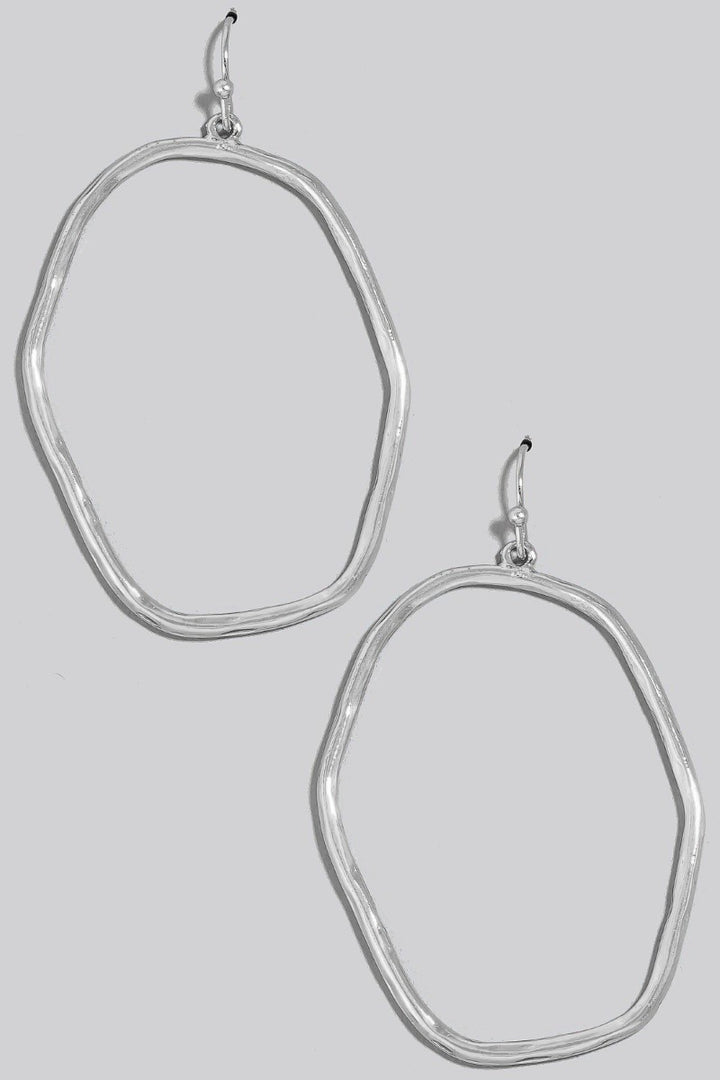 Mary Oval Hoops