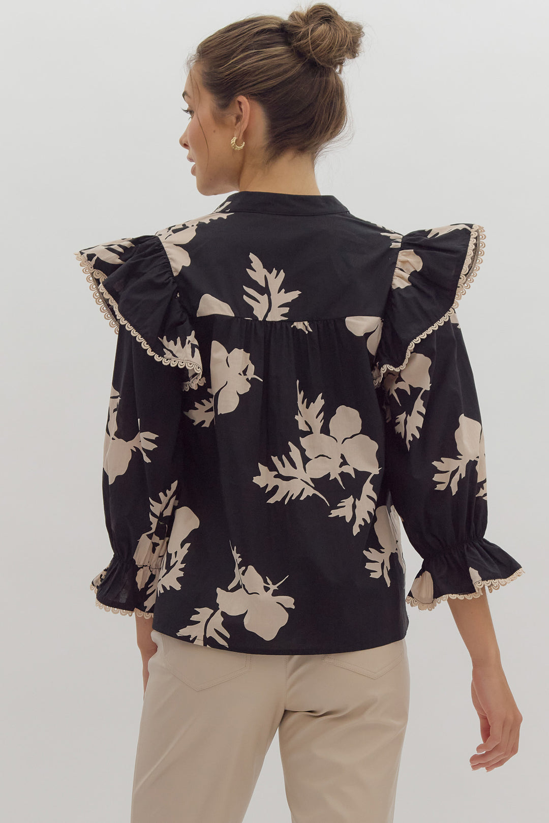 Maria 3/4 Sleeve Top