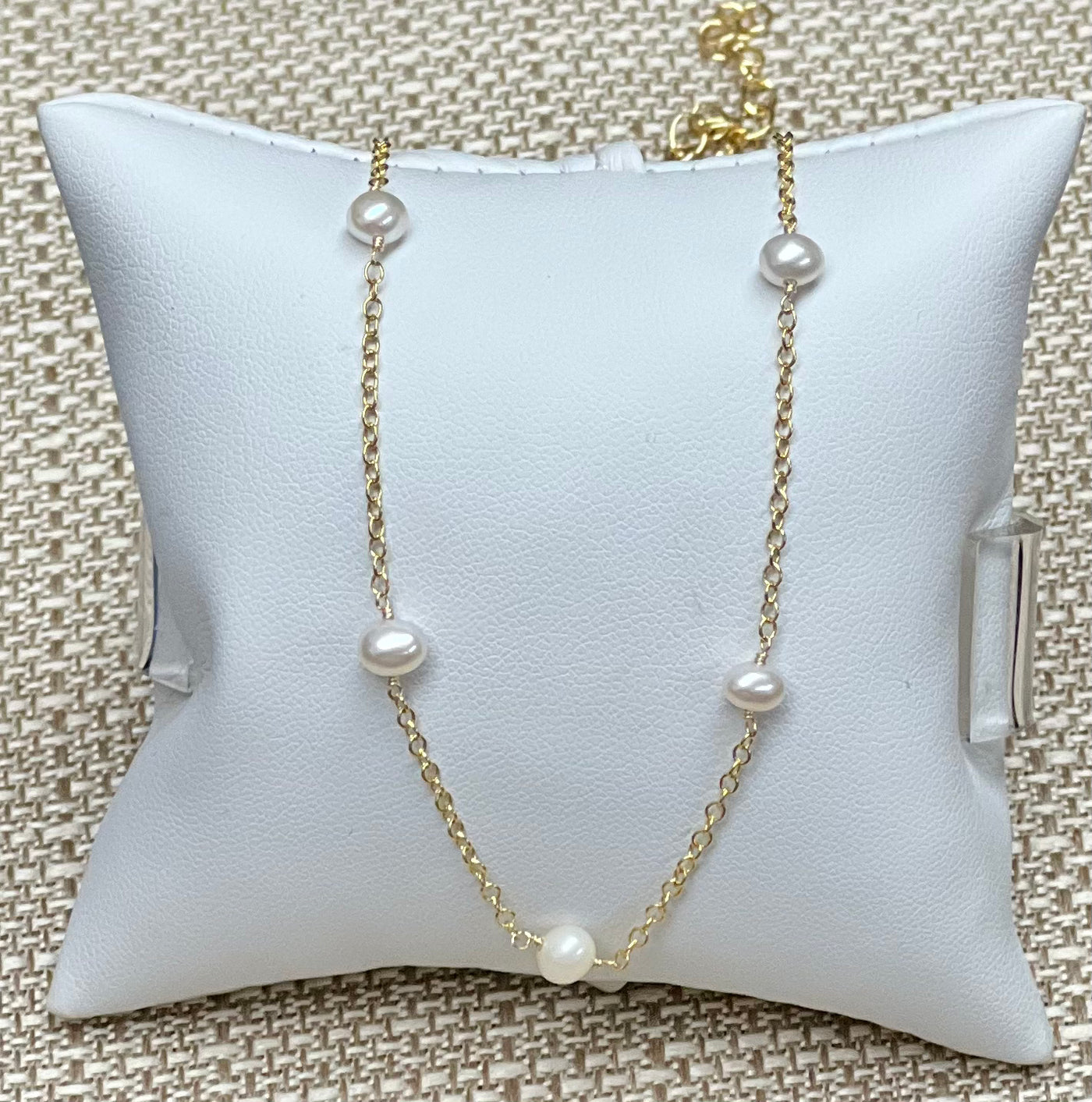 Pearl + Gold Filled Necklace