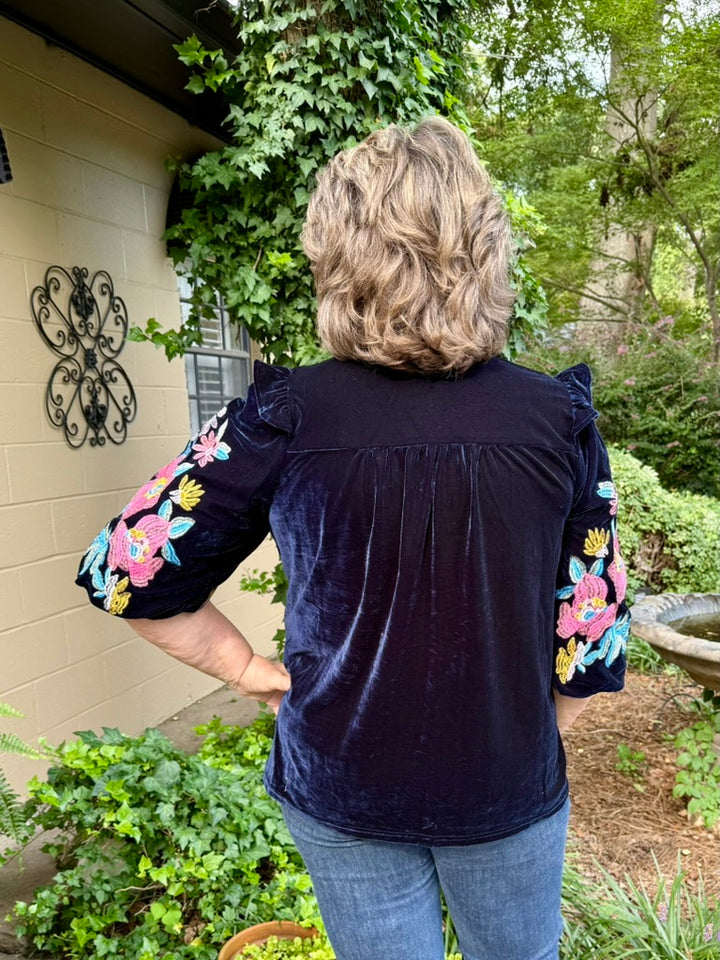 Margie 3/4 Sleeve Top