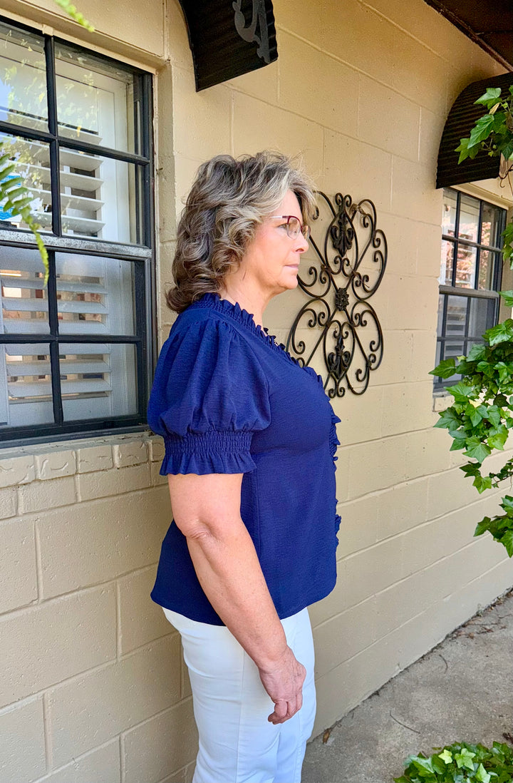Chasity Short Sleeve Top