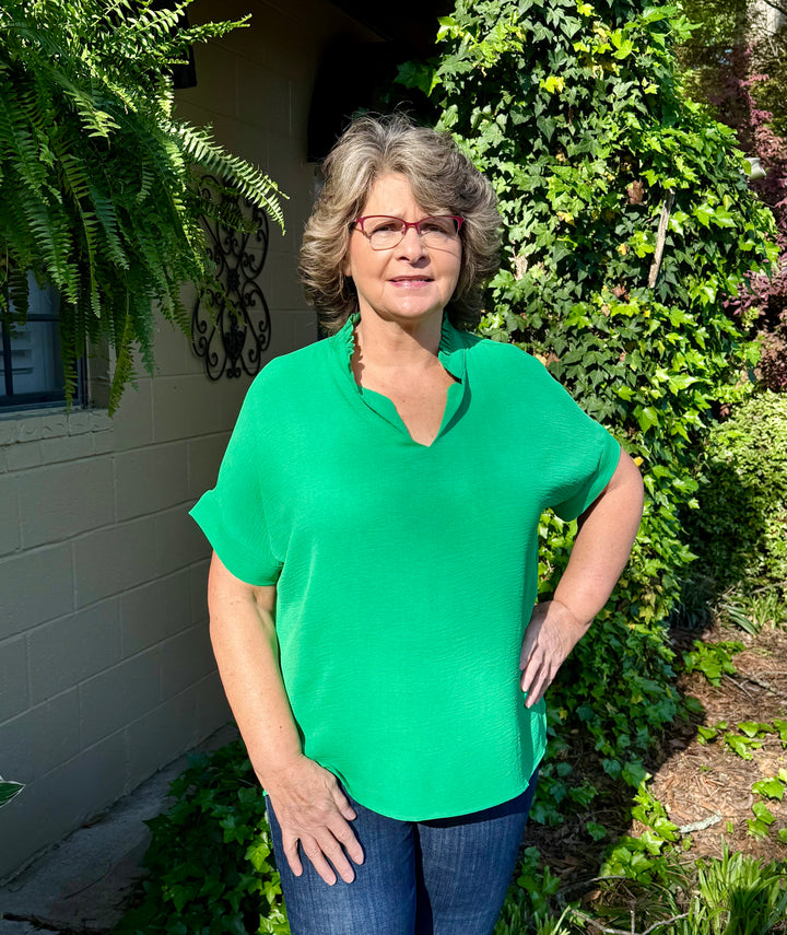 Patsy V Neck Top
