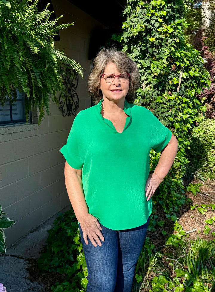 Patsy V Neck Top