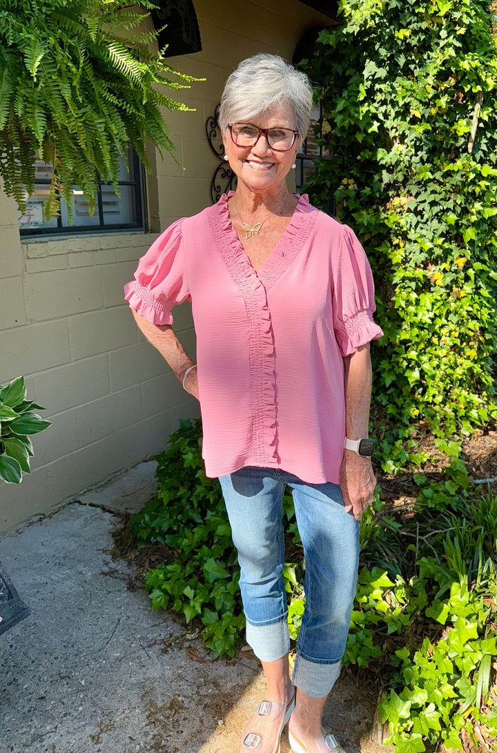 Chasity Short Sleeve Top