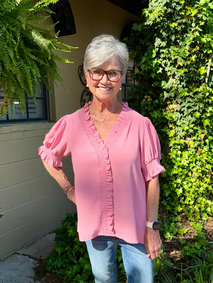 Chasity Short Sleeve Top