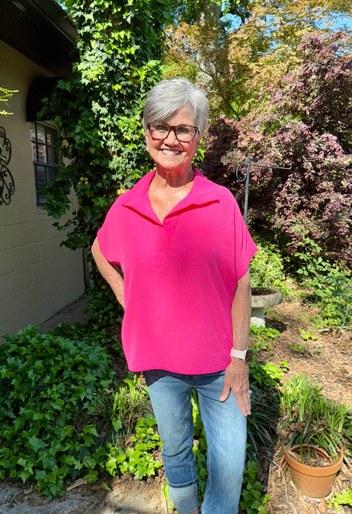 Tricia Short Sleeve Top