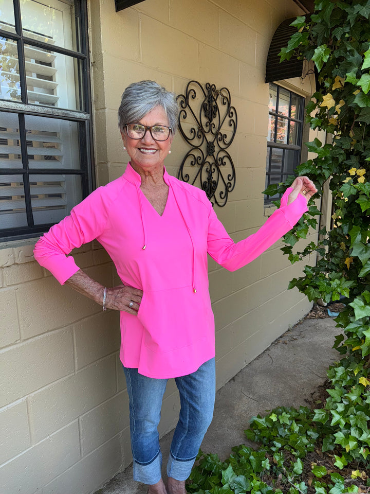 Scarlett Thumbhole Polo Top