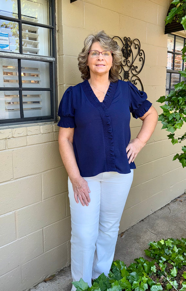 Chasity Short Sleeve Top