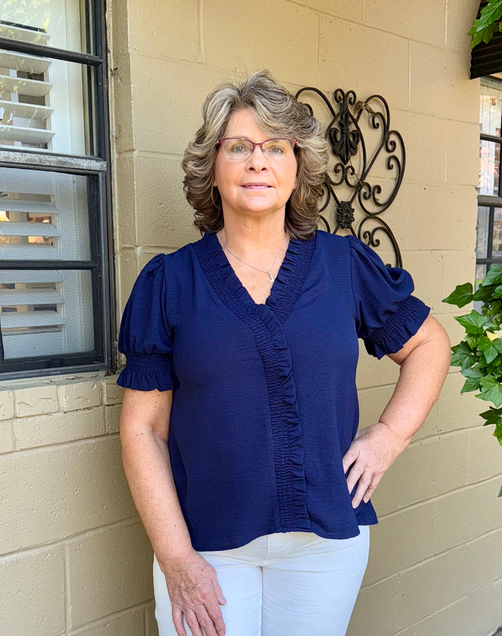 Chasity Short Sleeve Top