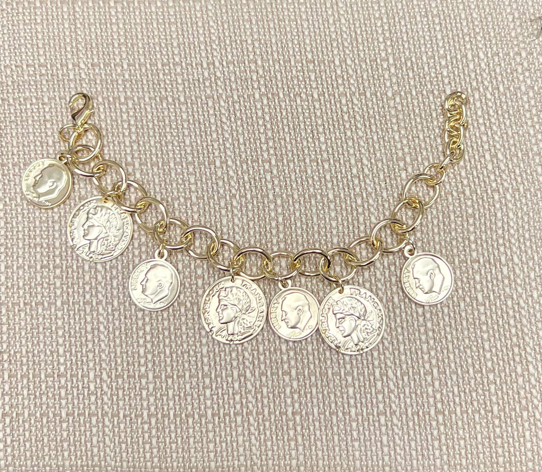 Coin Bracelet