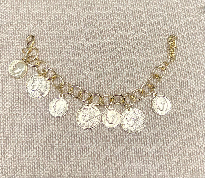 Coin Bracelet