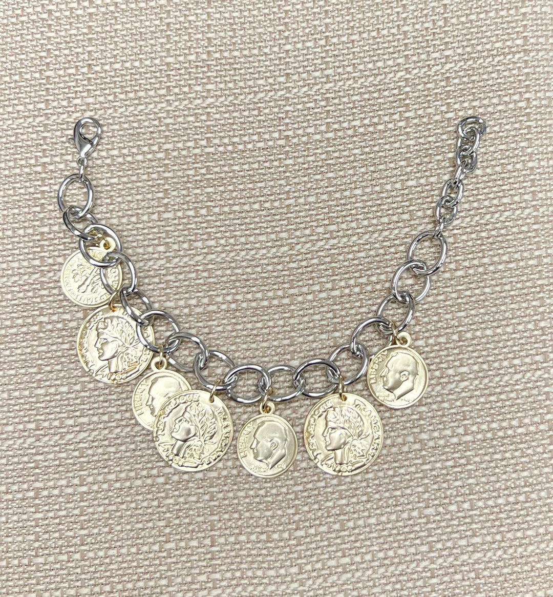 Coin Bracelet