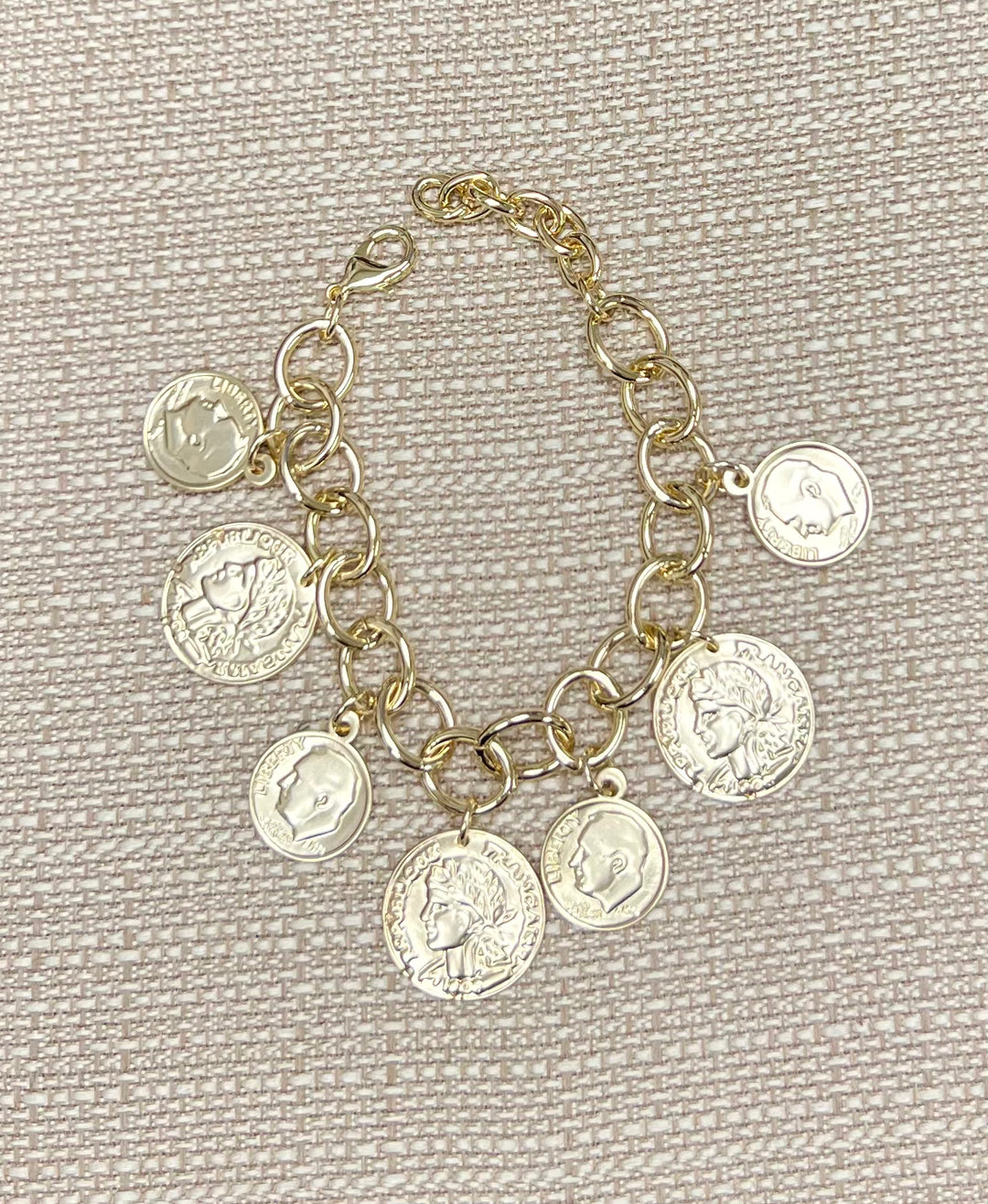 Coin Bracelet